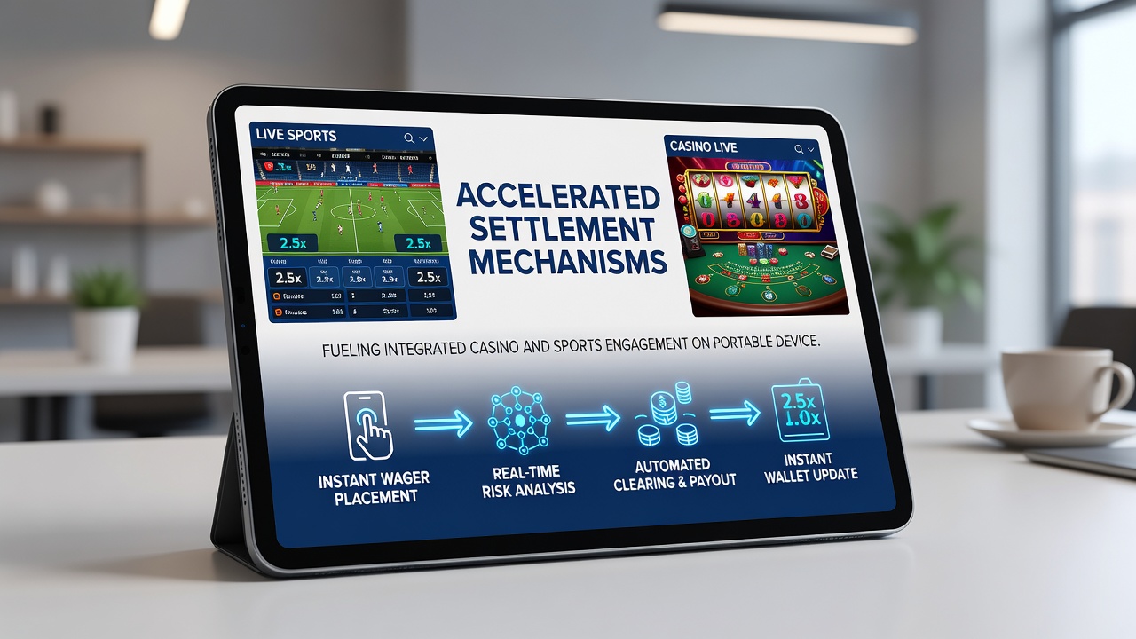 Mobile Integration von Casino-Spielen und Sportwetten mit schneller Abrechnung